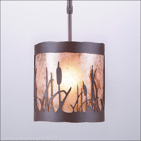 Avalanche Ranch Kincaid-Cattails M29165AL-ST-27 Pendant Light - Rustic Brown