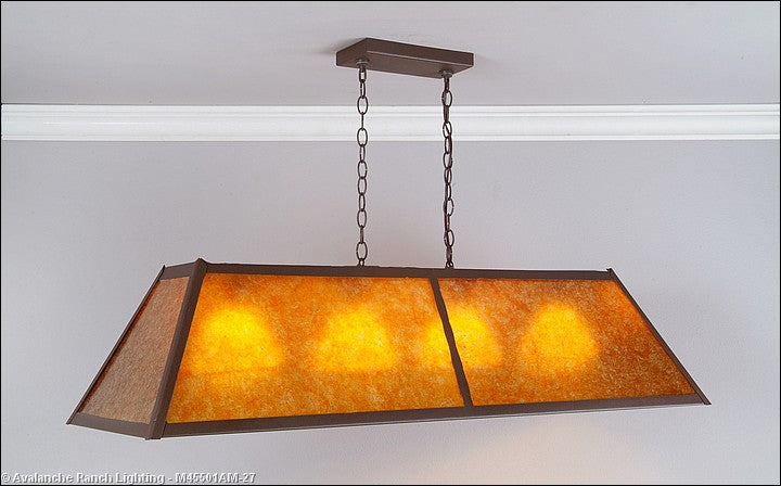 Avalanche Ranch Rocky Mountain-Rustic Plain Rustic Brown M45501AM-27 Pendant Light - Rustic Brown