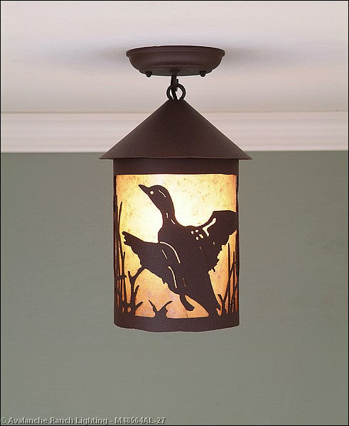 Avalanche Ranch Cascade-Loon Rustic Brown M48564AL-27 Ceiling Light - Rustic Brown