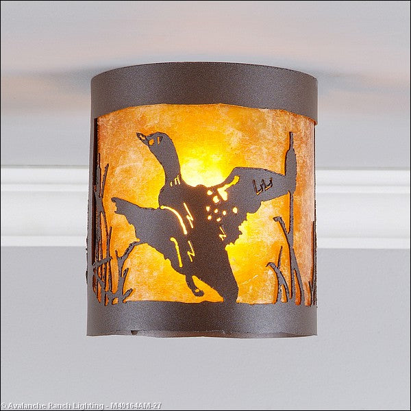 Avalanche Ranch Kincaid-Loon M49164AM-27 Ceiling Light - Rustic Brown