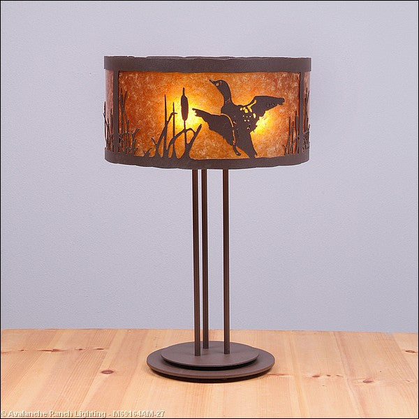 Avalanche Ranch Lighting M69164AM-27 Kincaid-Loon Lamps - Table Lamps Lamp Bronze / Dark