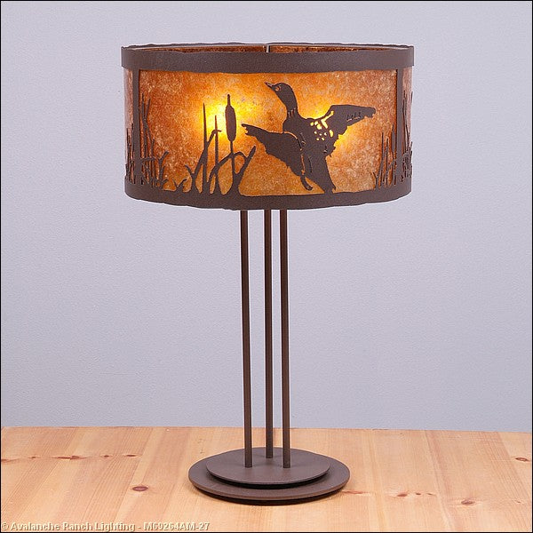 Avalanche Ranch Lighting M69264AM-27 Kincaid-Loon Lamps - Table Lamps Lamp Bronze / Dark