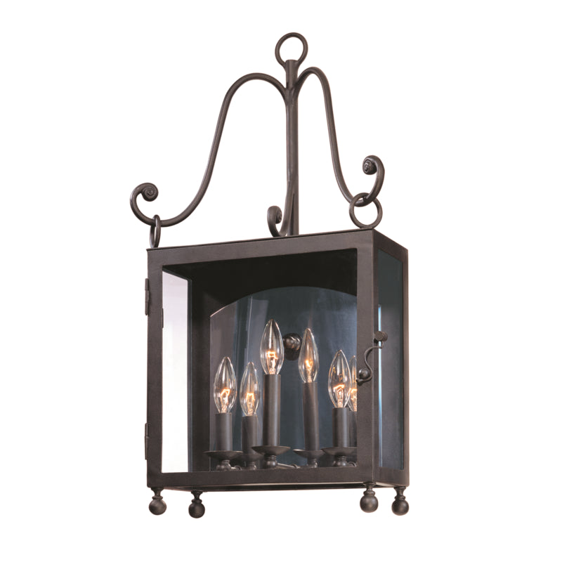 Troy Lighting B2323NB Mill Valley Three Light Wall Lantern Outdoor Bronze / Dark