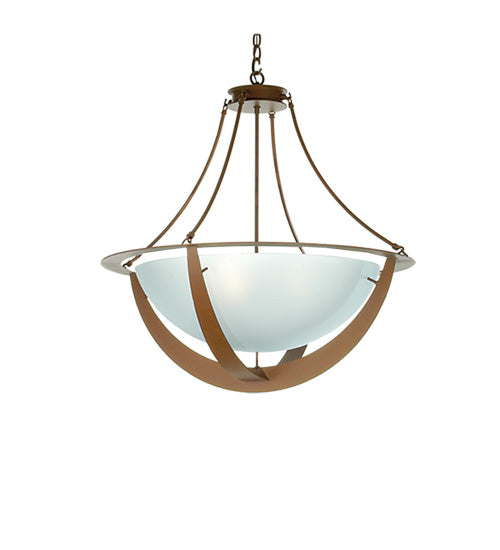 Meyda Tiffany Saturn 31490 Chandelier Light - Rust