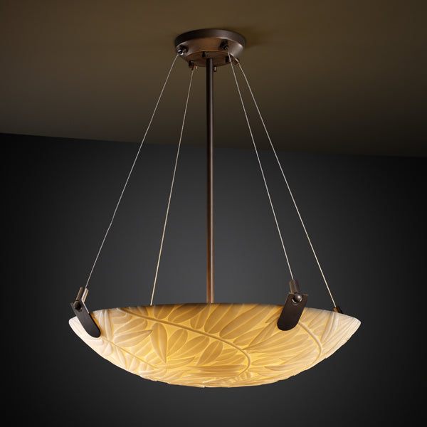 Justice Designs Porcelina PNA-9621-35-BMBO-DBRZ Pendant Light - Dark Bronze