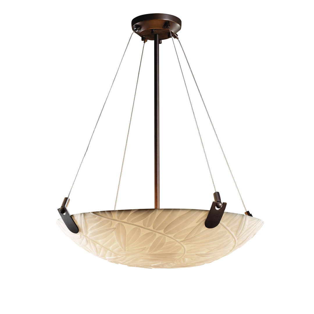 Justice Designs Porcelina PNA-9622-35-BMBO-DBRZ Pendant Light - Dark Bronze