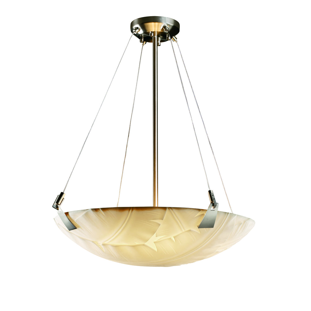 Justice Designs Porcelina PNA-9642-35-BANL-NCKL Pendant Light - Brushed Nickel