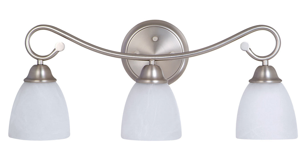 Revolution Indoor BL423BNA Bath Vanity Light 23 in. wide - Brushed Nickel