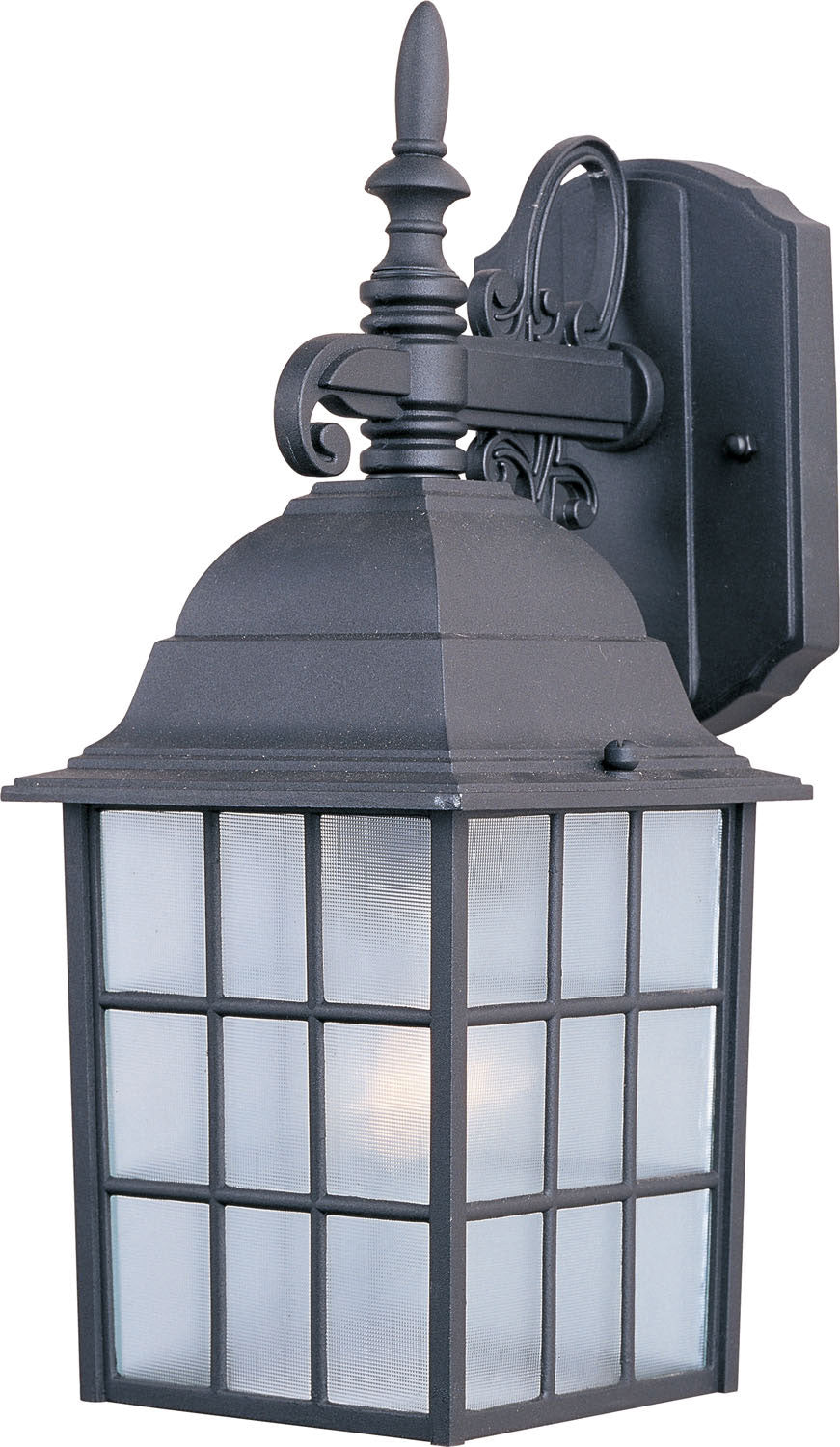 Maxim Lighting 1051BK  North Church Outdoor Black