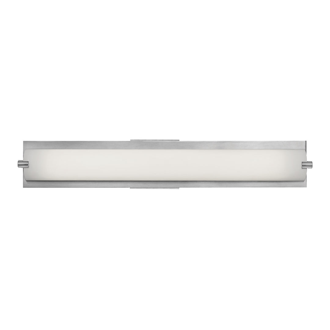 Access Geneva 31010-BS/OPL Bath Vanity Light 25 in. wide - Brushed Steel