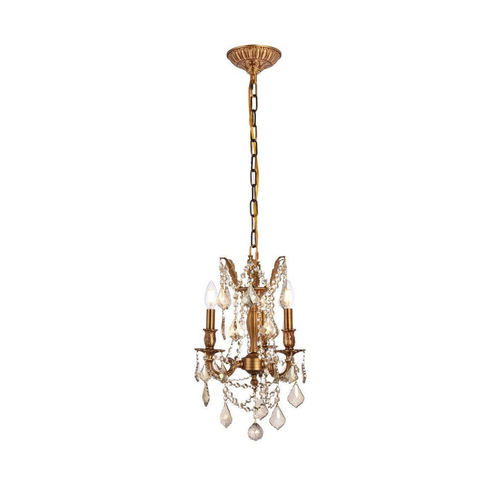 Elegant Rosalia 9203D13FG-GT/RC Chandelier Light - French Gold