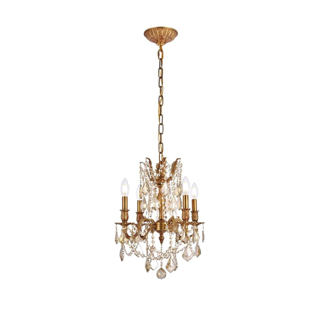 Elegant Rosalia 9204D17FG-GT/RC Chandelier Light - French Gold