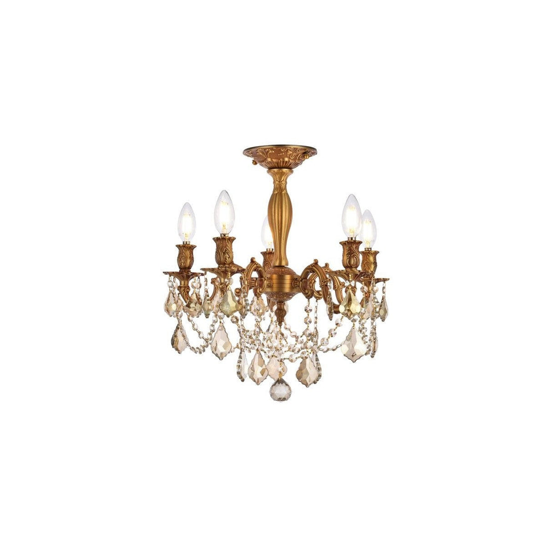 Elegant Rosalia 9205F18FG-GT/RC Ceiling Light - French Gold