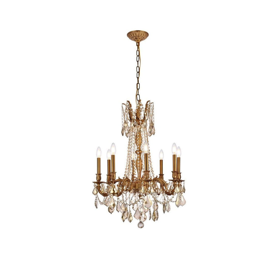 Elegant Rosalia 9208D24FG-GT/RC Chandelier Light - French Gold