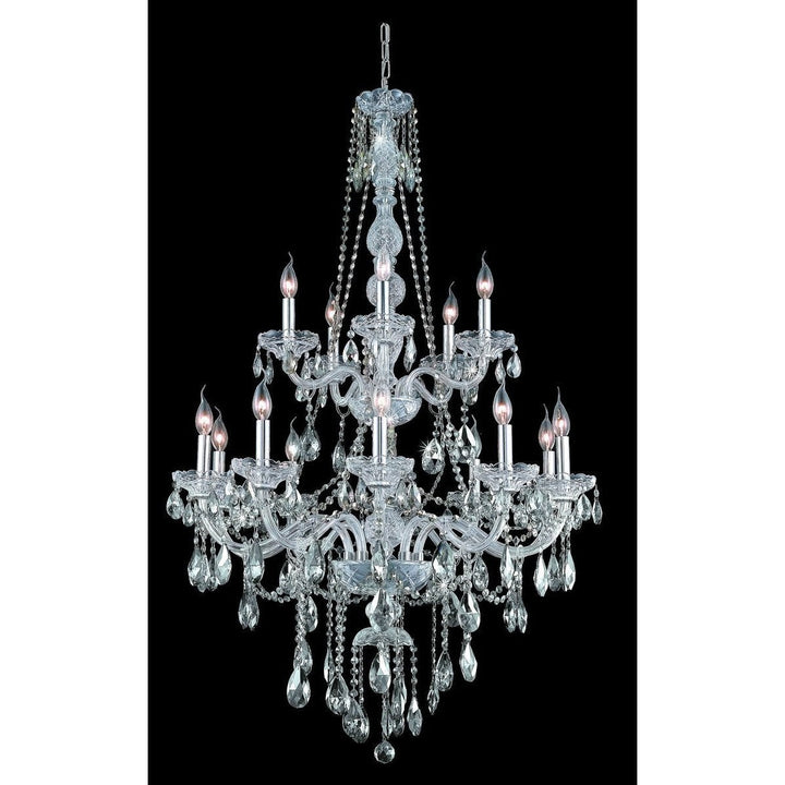 Elegant Verona 7915G33C-GT/RC Chandelier Light - Chrome