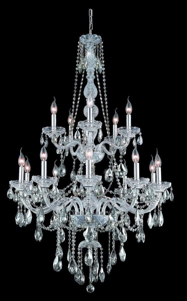 Elegant Verona 7915G33C-GT/RC Chandelier Light - Chrome