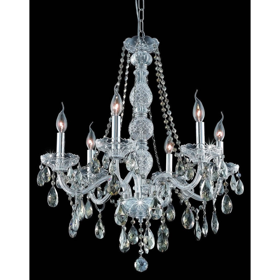 Elegant Verona 7956D24C-GT/RC Chandelier Light - Chrome