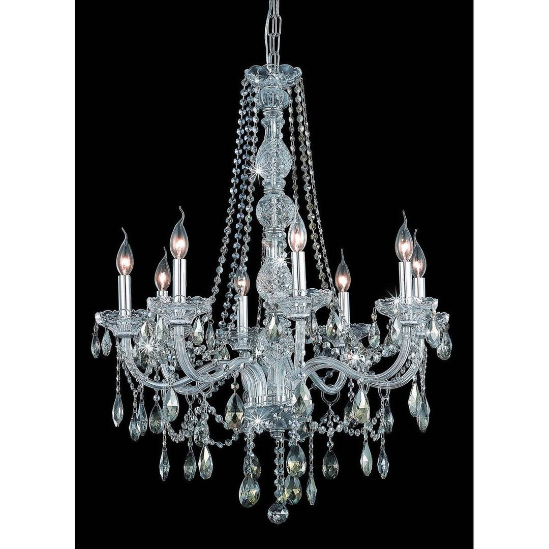 Elegant Verona 7958D28C-GT/RC Chandelier Light - Chrome