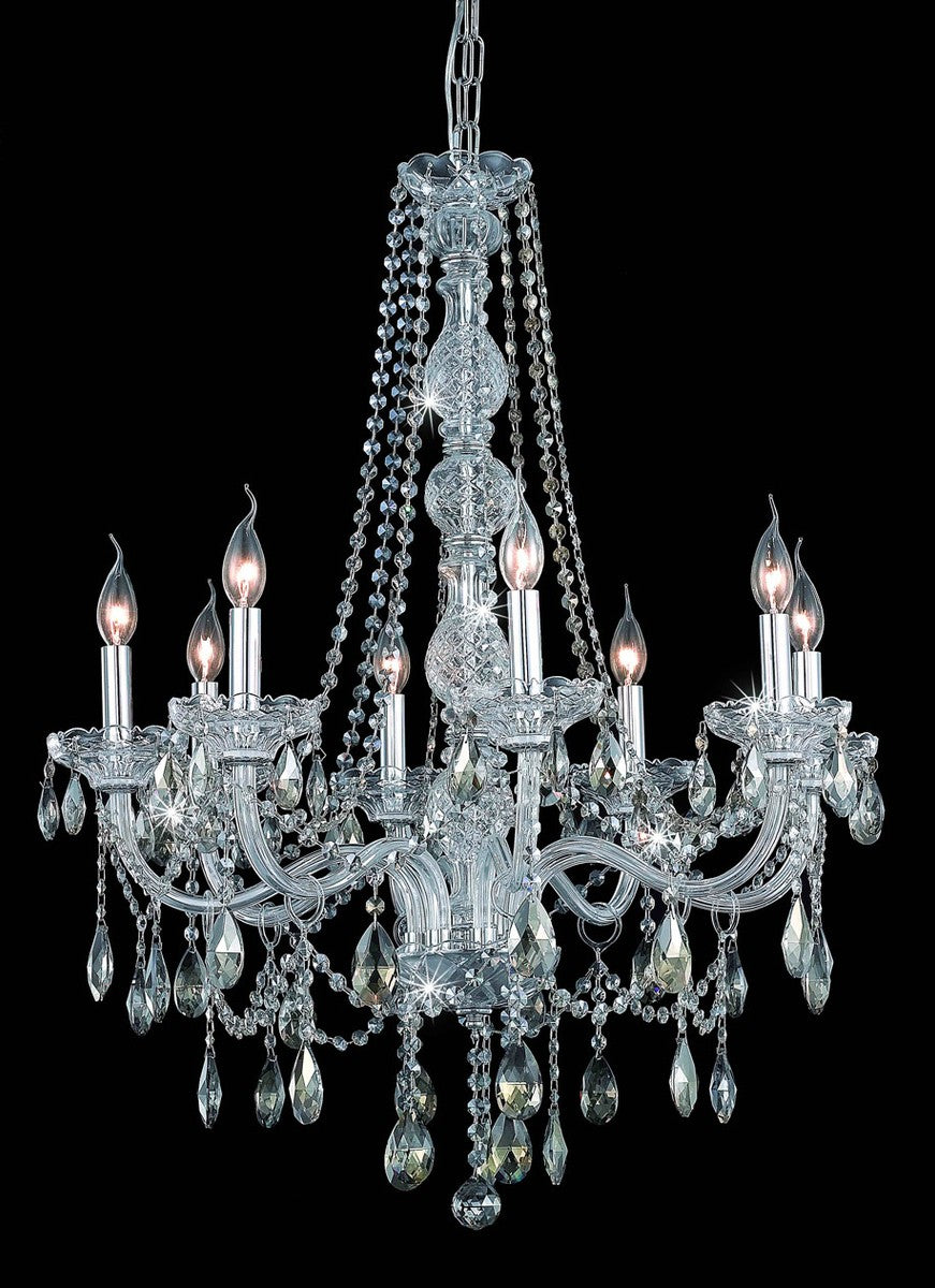 Elegant Verona 7958D28C-GT/RC Chandelier Light - Chrome