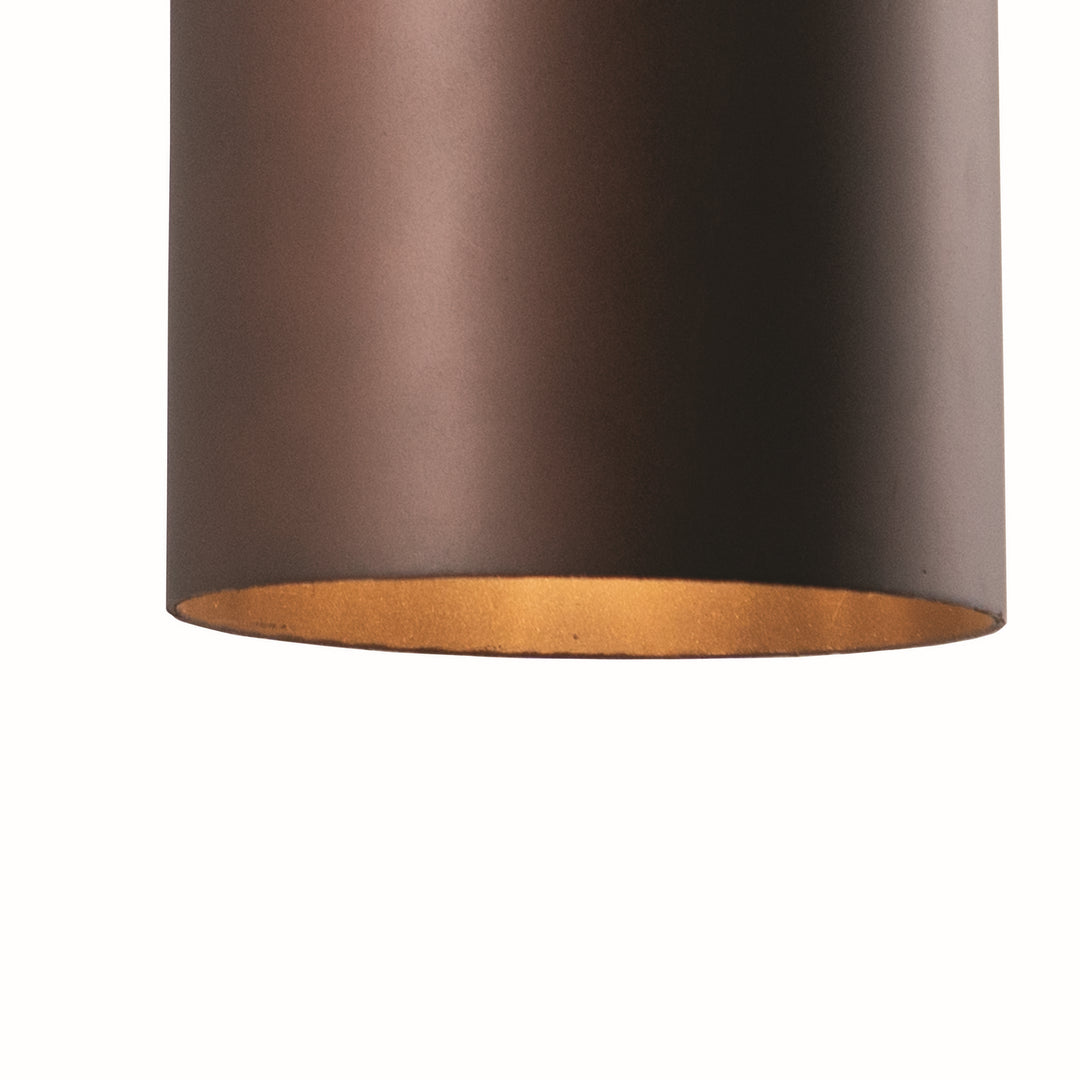 Vaxcel Lighting CO-OWB052BZ Chiasso Two Light Outdoor Wall Mount Outdoor Bronze / Dark