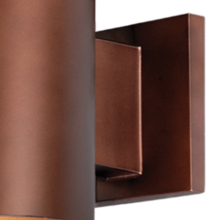 Vaxcel Lighting CO-OWD050BZ Chiasso One Light Outdoor Wall Mount Outdoor Bronze / Dark