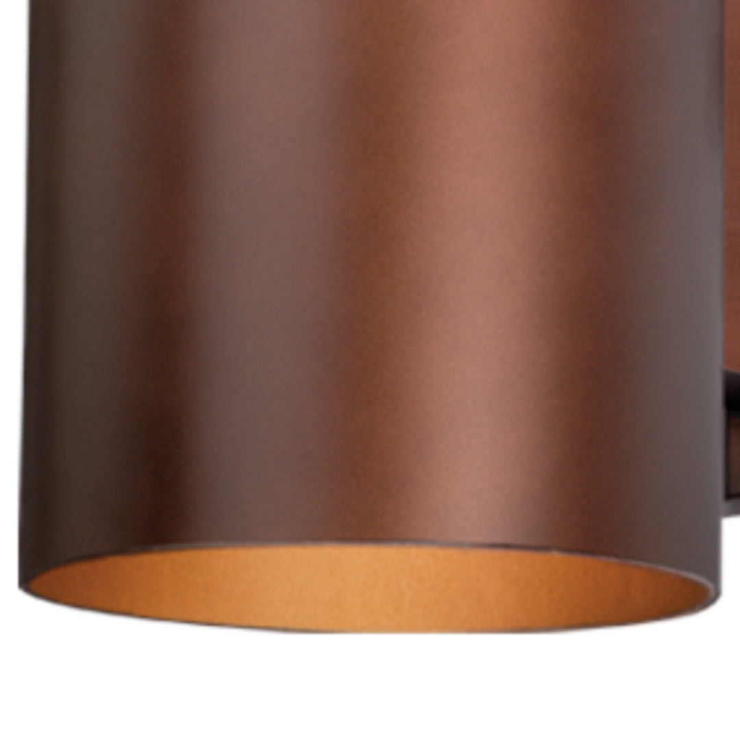 Vaxcel Lighting CO-OWD050BZ Chiasso One Light Outdoor Wall Mount Outdoor Bronze / Dark
