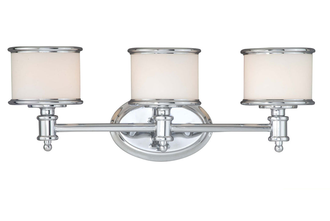 Vaxcel Carlisle CR-VLU003CH Bath Vanity Light 23 in. wide - Chrome