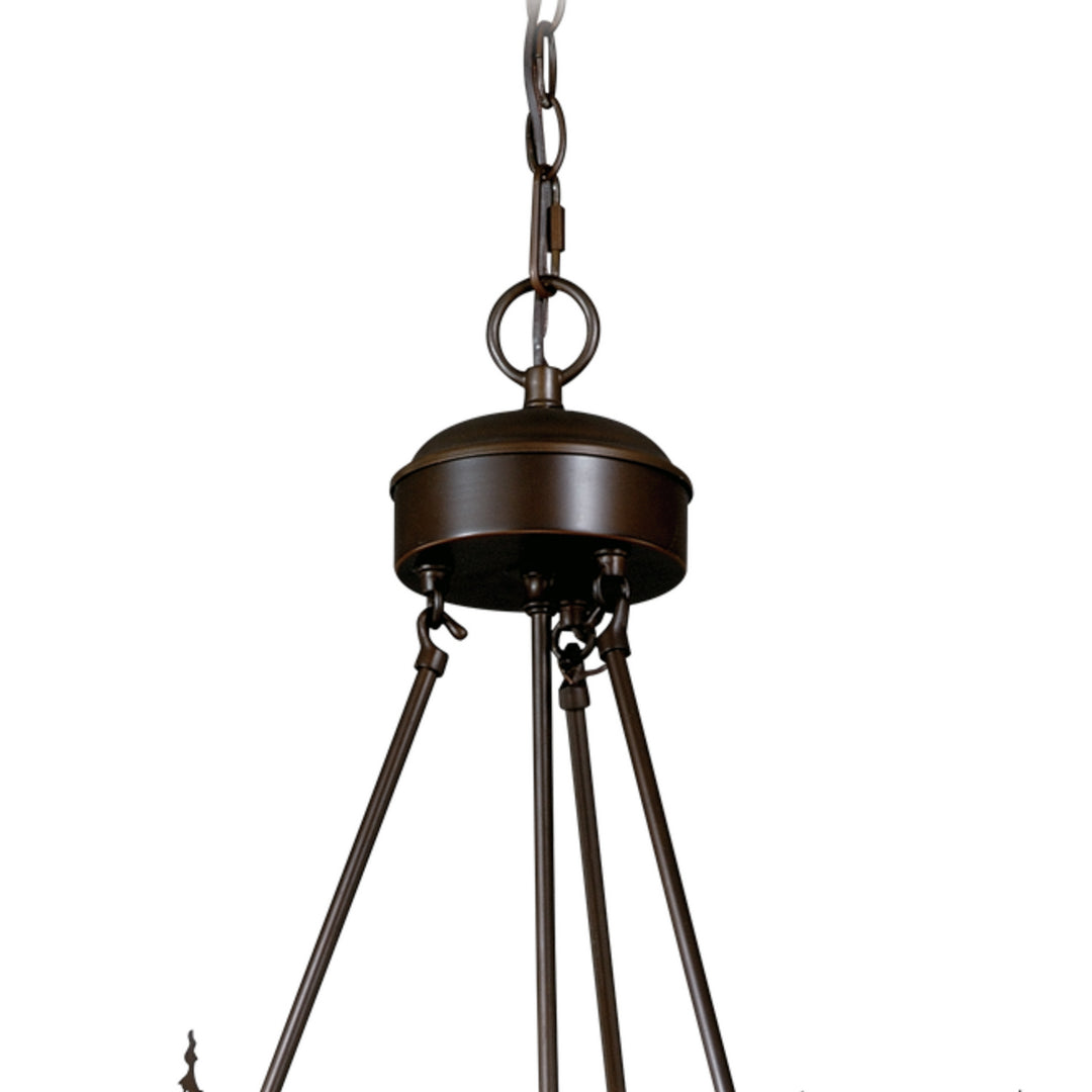 Vaxcel Bryce CH55406BBZ Chandelier Light - Burnished Bronze
