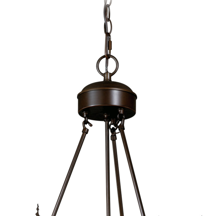 Vaxcel Bryce CH55406BBZ Chandelier Light - Burnished Bronze