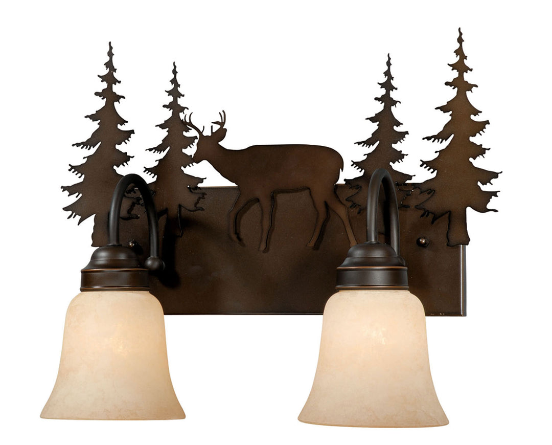 Vaxcel Bryce VL55402BBZ Bath Vanity Light 17 in. wide - Burnished Bronze