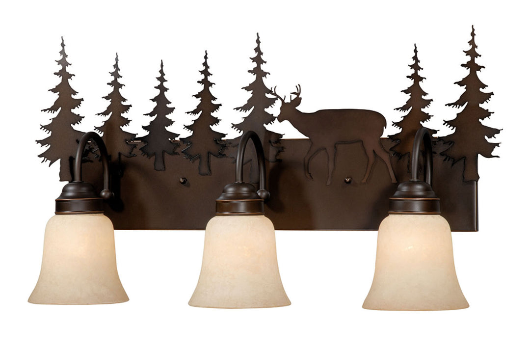 Vaxcel Bryce VL55403BBZ Bath Vanity Light 25 in. wide - Burnished Bronze