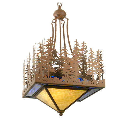 Meyda Tiffany Pine Lake 32211 Pendant Light - Rust