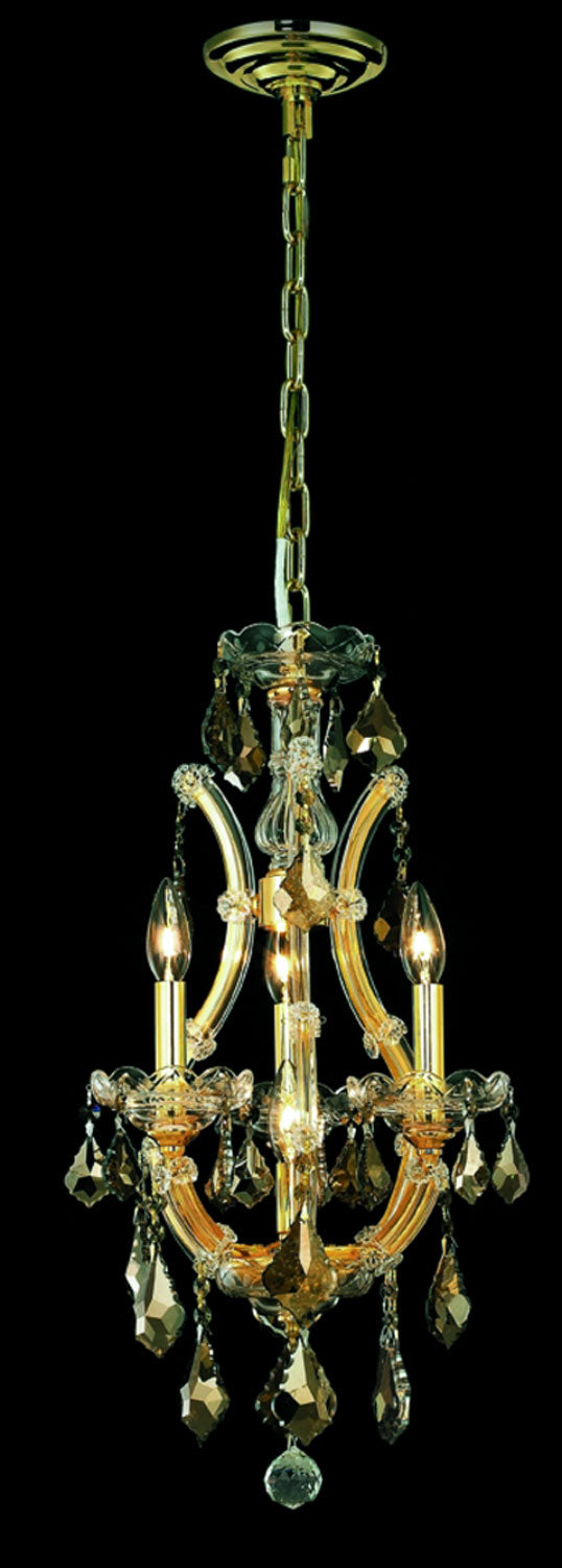 Elegant Maria Theresa 2800D12G-GT/RC Chandelier Light - Gold