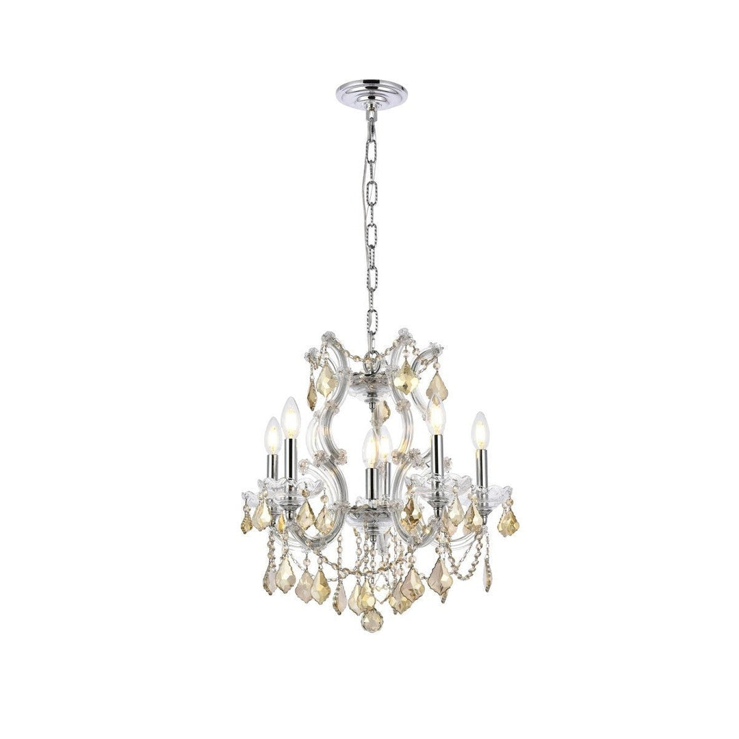 Elegant Maria Theresa 2800D20C-GT/RC Chandelier Light - Chrome