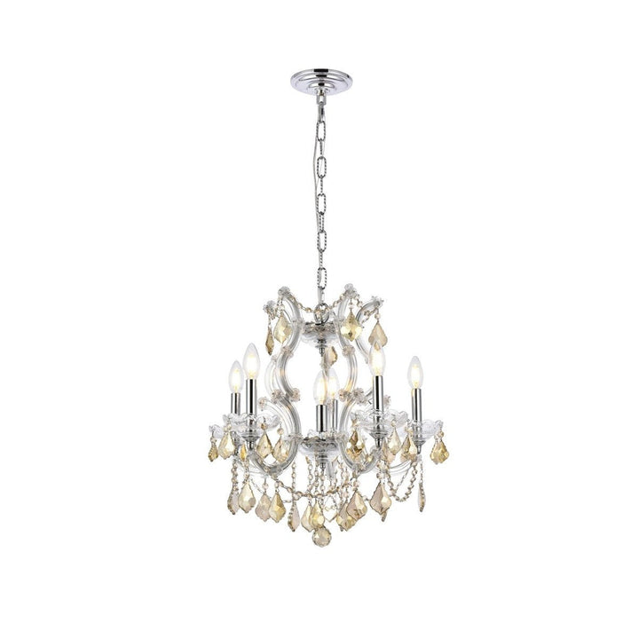 Elegant Maria Theresa 2800D20C-GT/RC Chandelier Light - Chrome