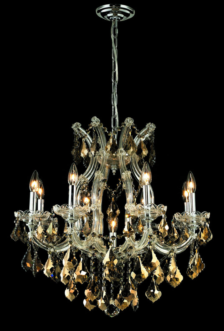 Elegant Maria Theresa 2800D26C-GT/RC Chandelier Light - Chrome