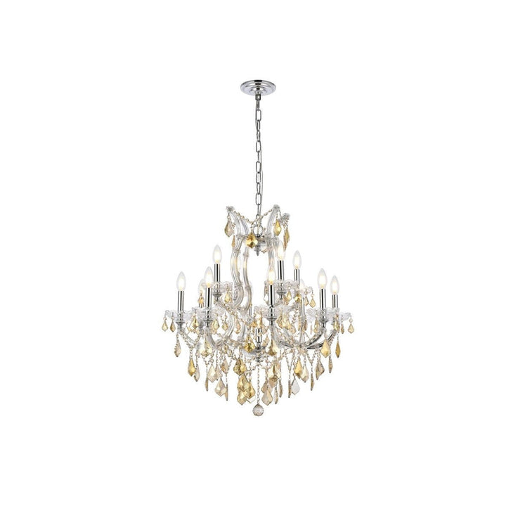 Elegant Maria Theresa 2800D27C-GT/RC Chandelier Light - Chrome