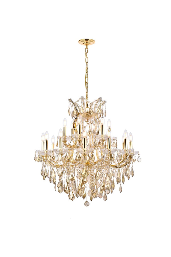 Elegant Maria Theresa 2800D30G-GT/RC Chandelier Light - Gold