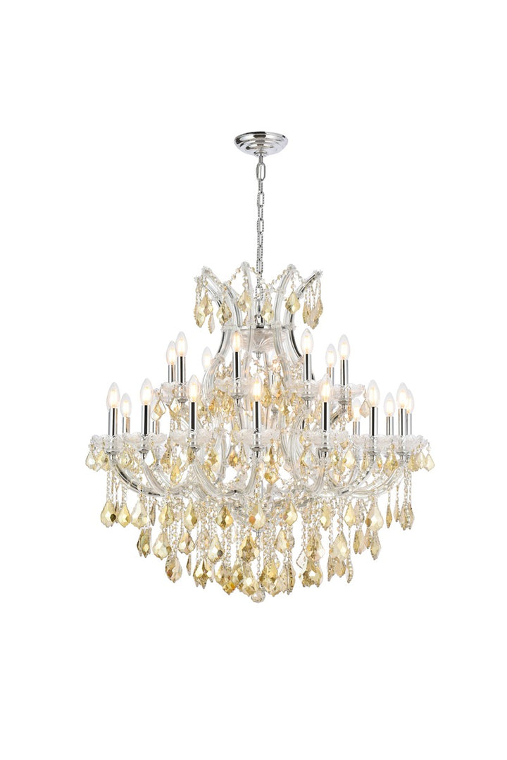 Elegant Maria Theresa 2800D36C-GT/RC Chandelier Light - Chrome