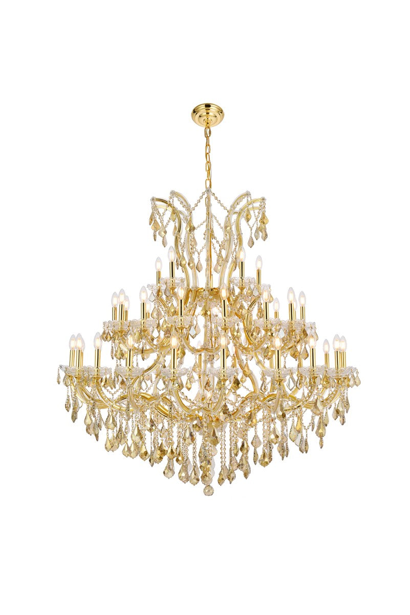 Elegant Maria Theresa 2800G52G-GT/RC Chandelier Light - Gold