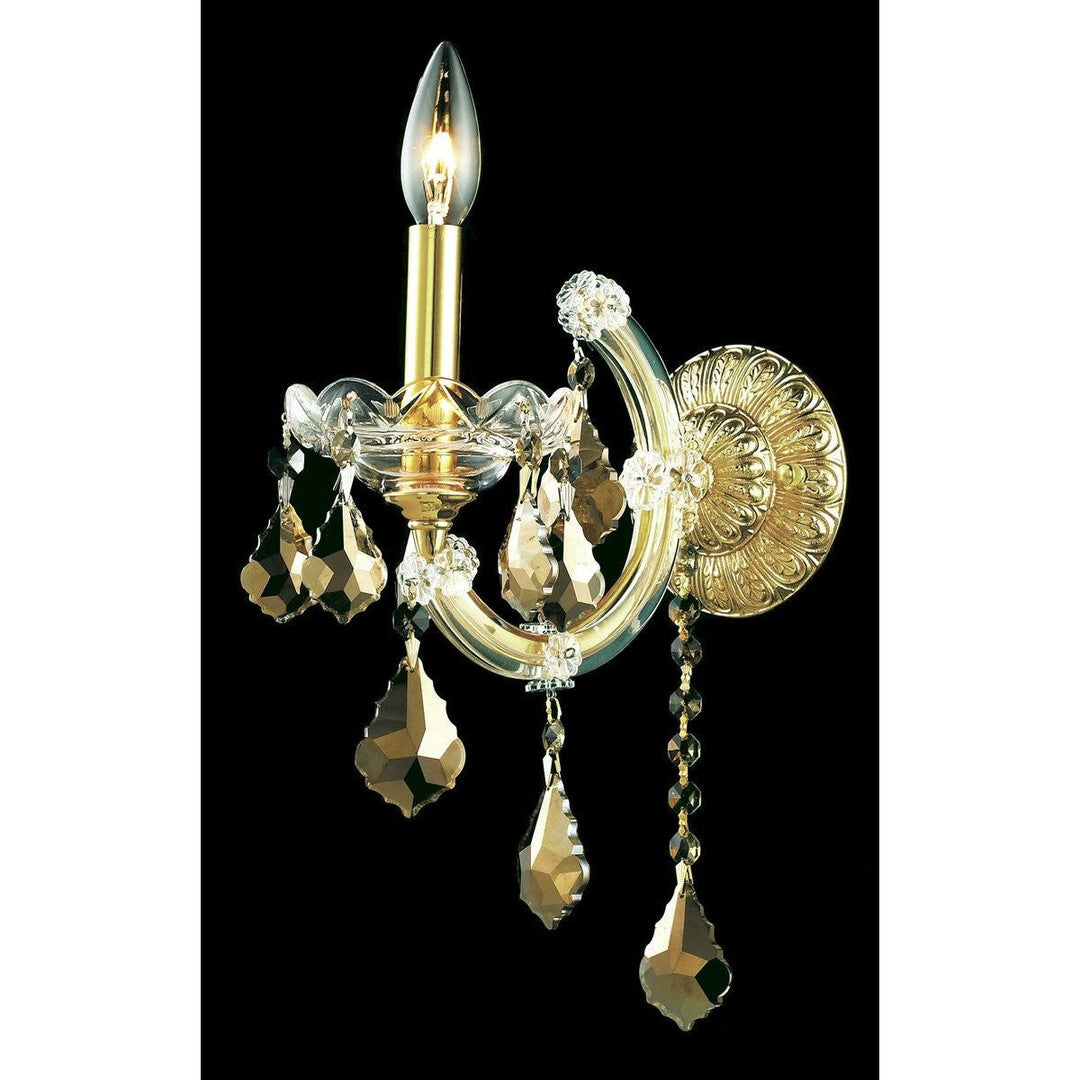 Elegant Maria Theresa 2800W1G-GT/RC Wall Sconce Light - Gold