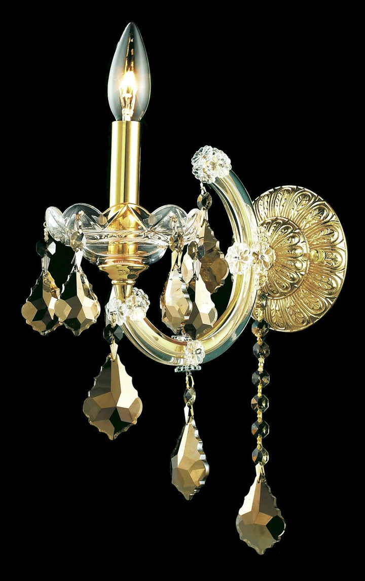 Elegant Maria Theresa 2800W1G-GT/RC Wall Sconce Light - Gold