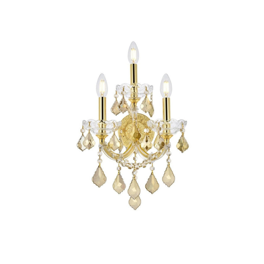 Elegant Maria Theresa 2800W3G-GT/RC Wall Sconce Light - Gold