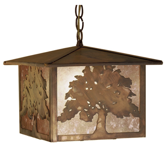 Meyda Tiffany Lighting 32247 Oak Tree Pendant Outdoor Bronze / Dark