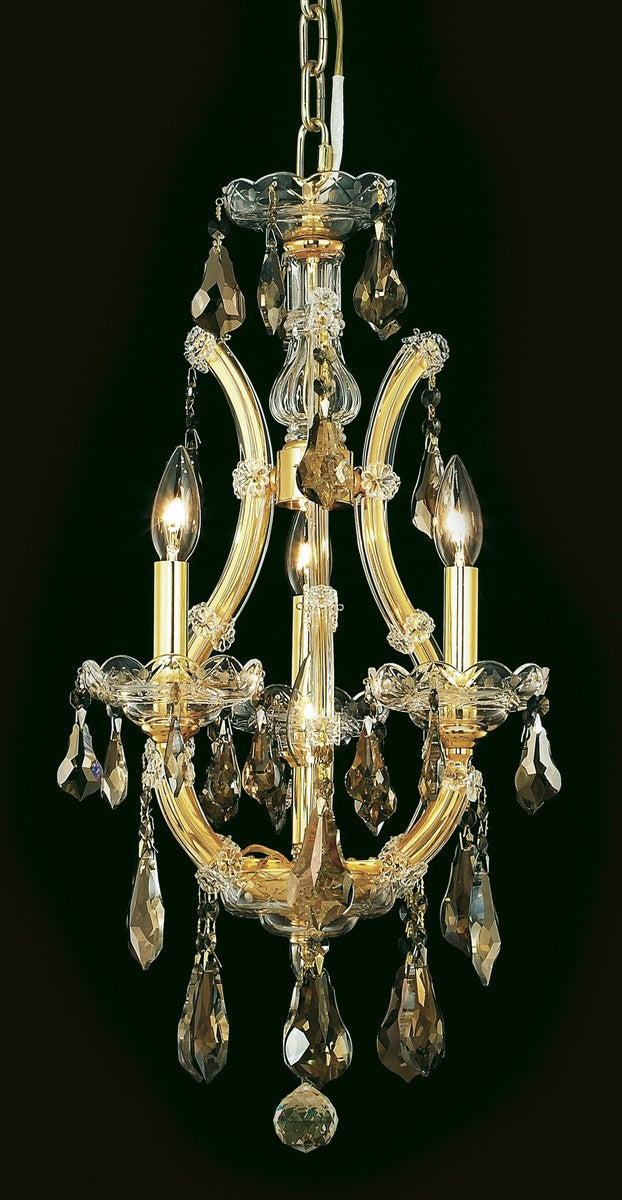 Elegant Maria Theresa 2801D12G-GT/RC Chandelier Light - Gold