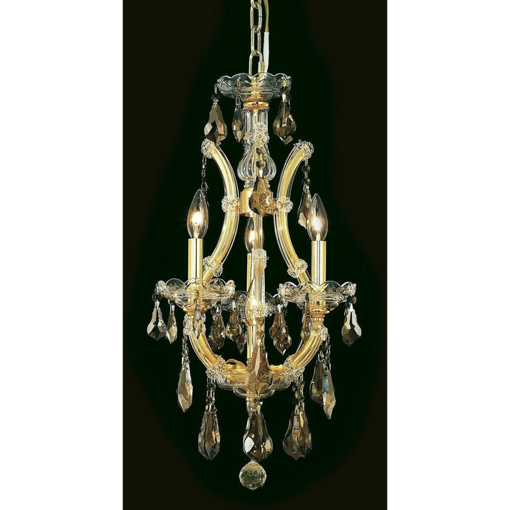 Elegant Maria Theresa 2801D12G-GT/RC Chandelier Light - Gold