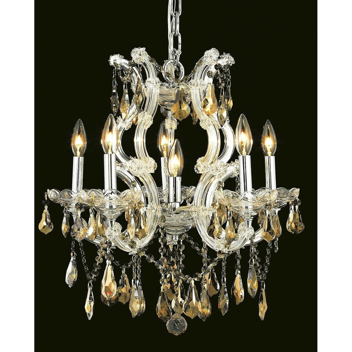 Elegant Maria Theresa 2801D20C-GT/RC Chandelier Light - Chrome