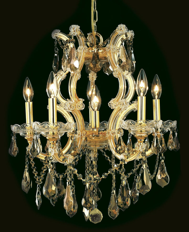 Elegant Maria Theresa 2801D20G-GT/RC Chandelier Light - Gold