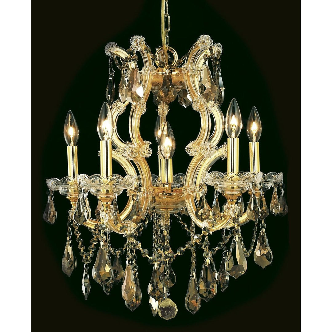 Elegant Maria Theresa 2801D20G-GT/RC Chandelier Light - Gold