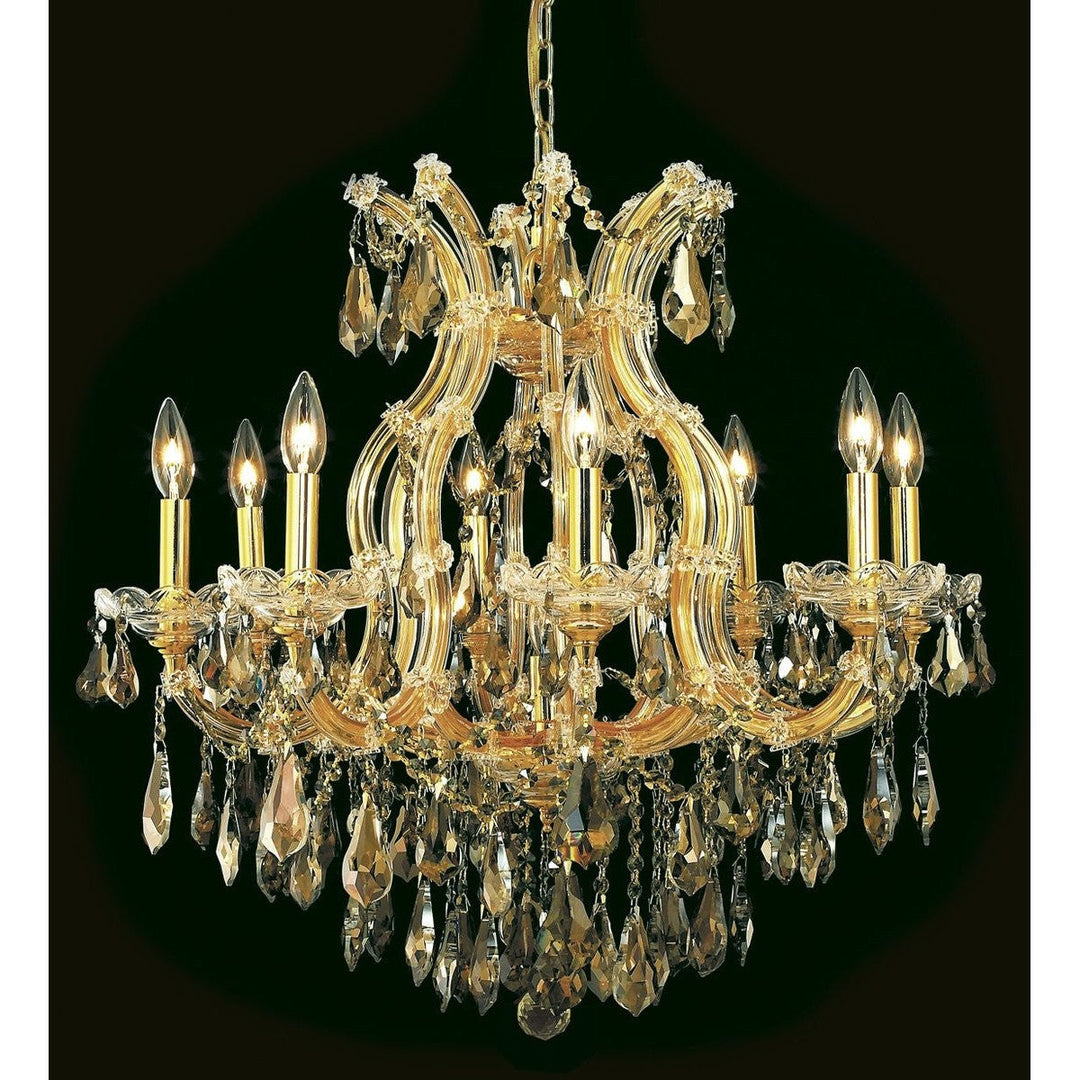 Elegant Maria Theresa 2801D26G-GT/RC Chandelier Light - Gold